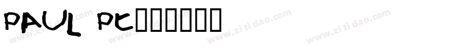 Paul PC字体转换
